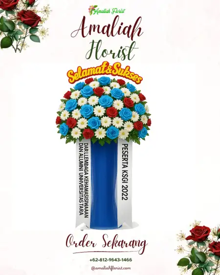 Standing Flowers Kayu Kebek
